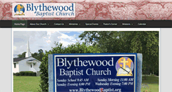 Desktop Screenshot of blythewoodbaptist.org